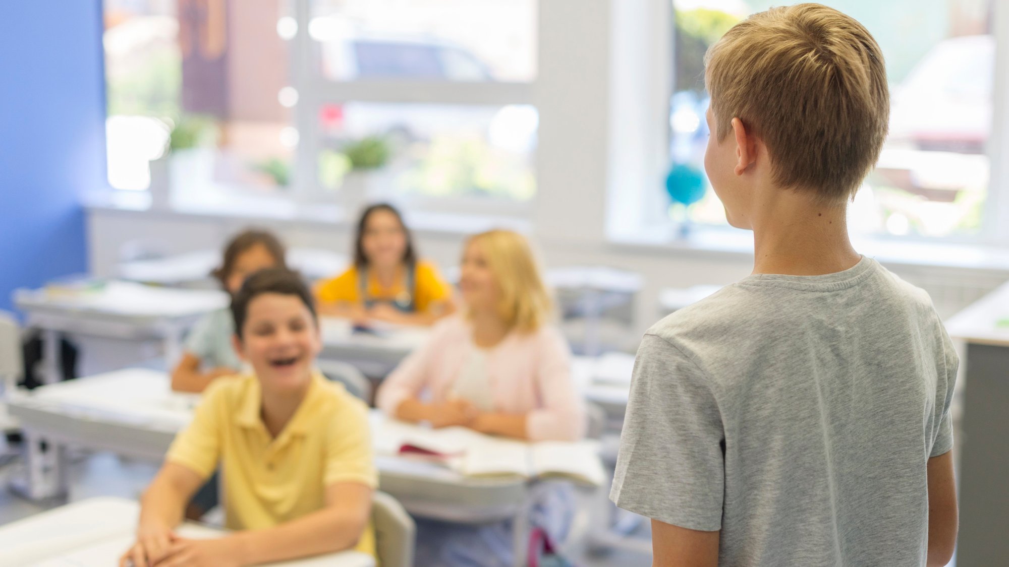 high-angle-boy-presenting-class